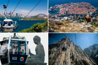 20 самых красивых канатных дорог мира